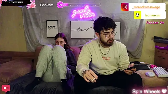 MrAndMrsSavage online show from January 27, 2025, 9:44 pm