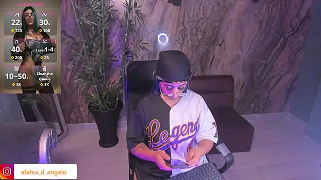 Alahia Dangelo online show from February 28, 2026, 11:39 pm