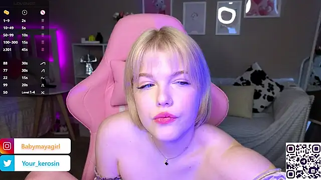 Maya Rave online show from March 14, 2025, 7:04 am