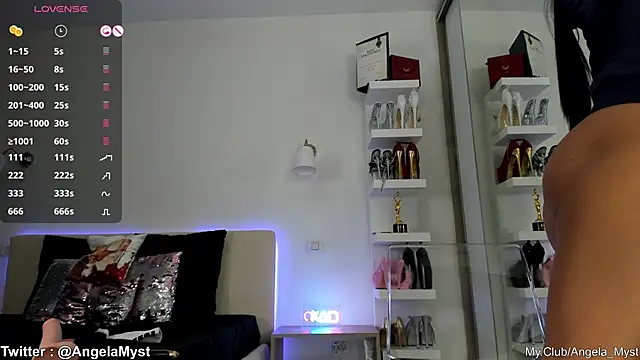 Angela Myst online show from January 7, 2025, 8:56 am