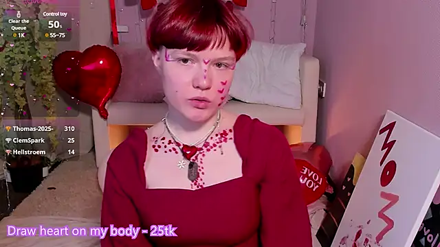 DreamyLuna online show from February 15, 2025, 2:47 am