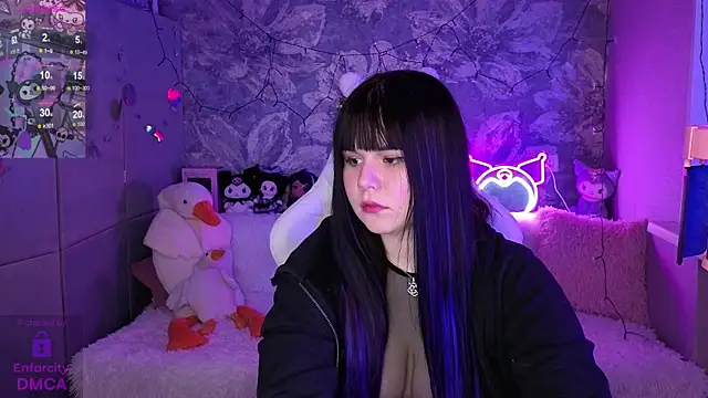 ClaireFaers  online show from October 12, 2025, 5:01 pm