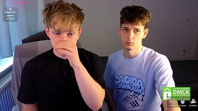 cutie guys online show from June 14, 2026, 6:21 pm