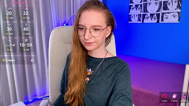 VioletShine online show from March 7, 2026, 1:30 pm