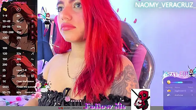 Naomy veracruz  online show from February 25, 2025, 4:00 pm