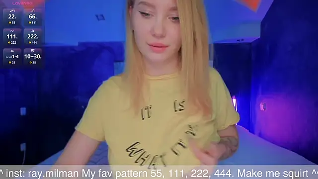 Snapshot of AliceMilman chatting on November 17, 2025, 12:00 pm AliceMilman online show from November 17, 2025, 12:00 pm