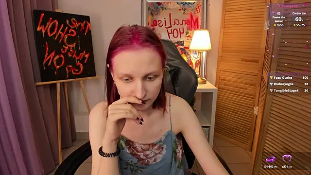 Snapshot of SallyFishery chatting on February 1, 2025, 4:24 am SallyFishery online show from February 1, 2025, 4:24 am