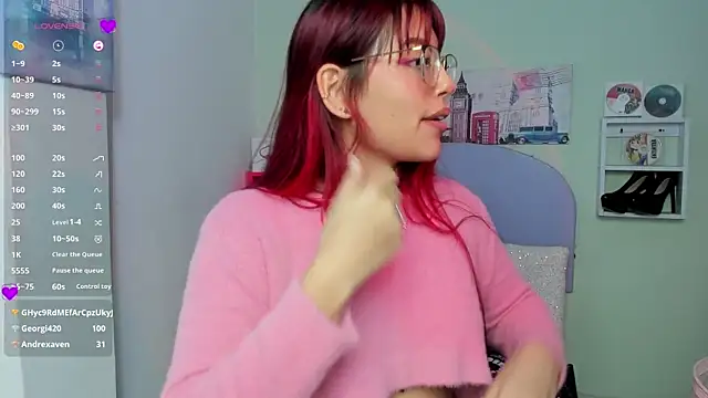 Fresita Rosita online show from March 8, 2025, 6:58 pm