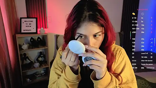 Fresita Rosita online show from September 25, 2025, 2:43 pm