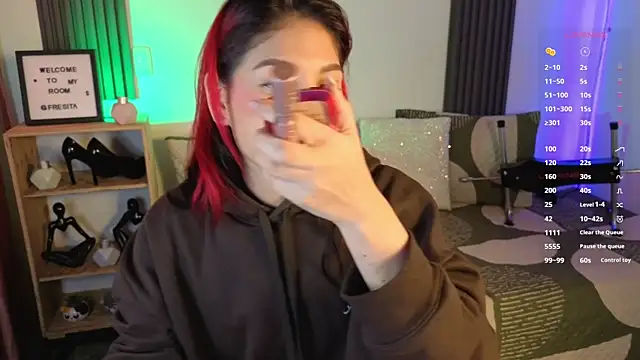 Fresita Rosita online show from November 19, 2025, 1:22 pm