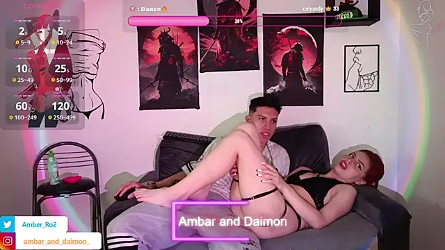 Snapshot of Ambar_and_daimon_ chatting on September 19, 2025, 7:03 pm Ambar and daimon online show from September 19, 2025, 7:03 pm