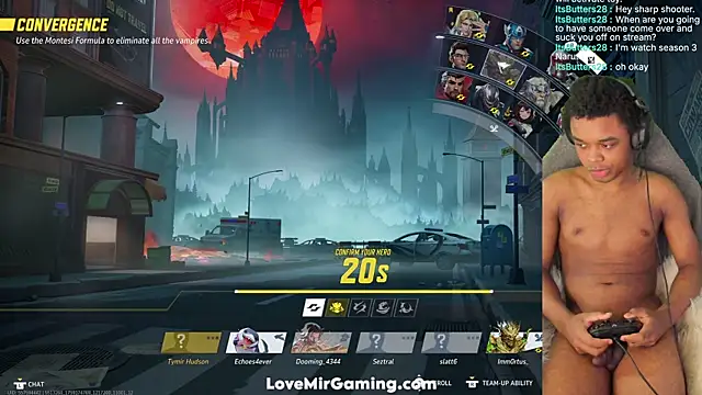 lovemirgaming online show from September 29, 2025, 7:40 pm