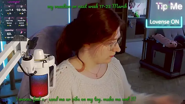 LesyaOxi online show from March 15, 2025, 6:25 am