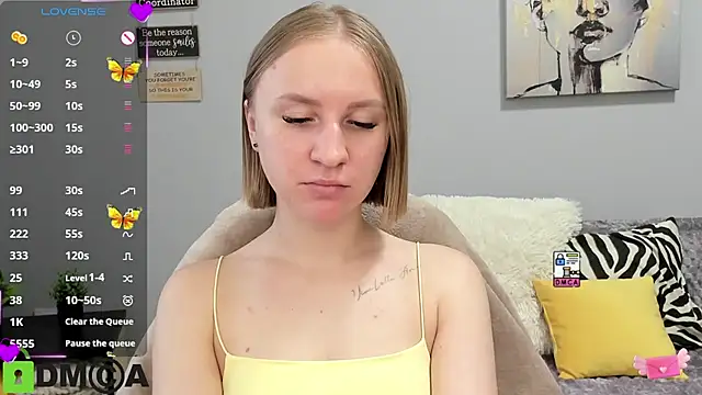 BeautyBlondy online show from July 27, 2026, 11:06 am