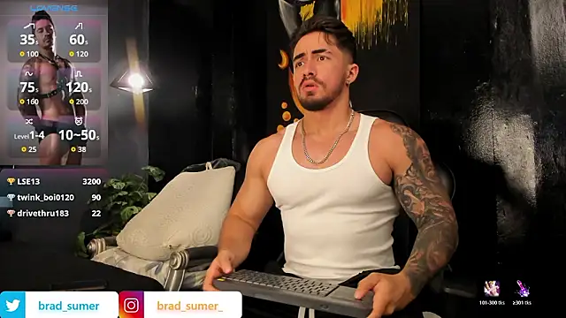 Snapshot of Brad_Summer chatting on February 19, 2026, 11:23 pm Brad Summer online show from February 19, 2026, 11:23 pm