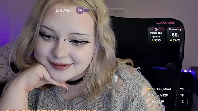 Snapshot of Electro_doll chatting on March 11, 2025, 9:15 pm Electro doll online show from March 11, 2025, 9:15 pm