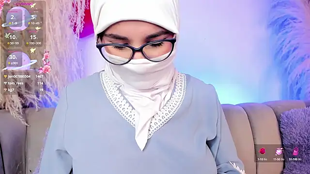 Ayha khalaf online show from February 23, 2025, 3:35 am