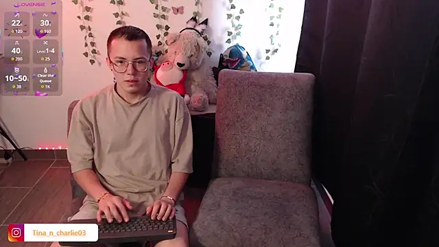 Tina 4 Charlie online show from March 9, 2026, 2:10 pm