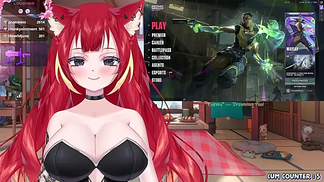 LewdKira VT online show from March 16, 2025, 11:05 am