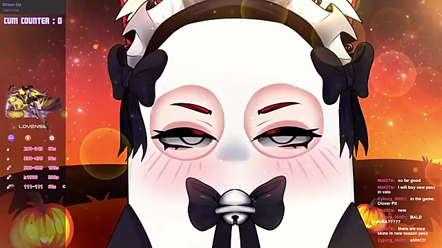 LewdKira VT online show from October 19, 2025, 3:01 pm