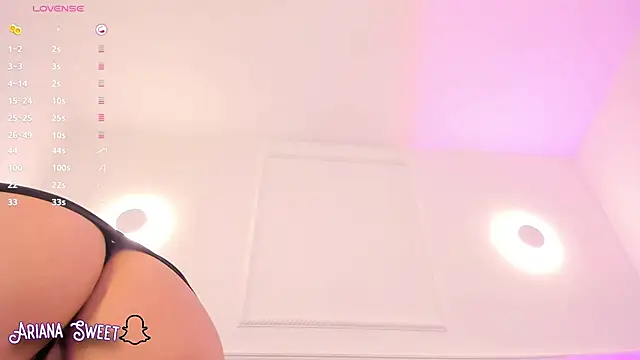 Arianasweeet online show from February 27, 2025, 8:09 pm