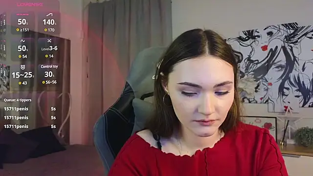 Kira Jin online show from March 11, 2025, 11:23 am