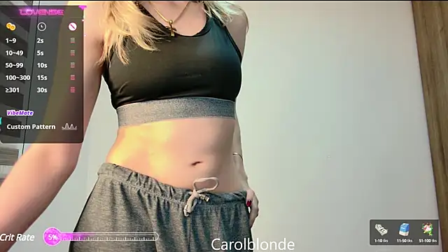 Snapshot of Carolblonde chatting on February 27, 2025, 3:14 am Carolblonde online show from February 27, 2025, 3:14 am