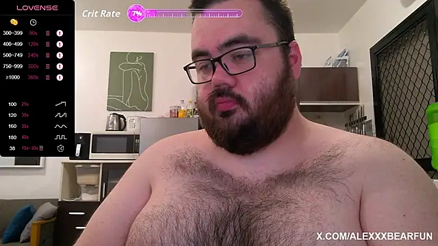 alexxxbear online show from October 5, 2025, 7:34 pm