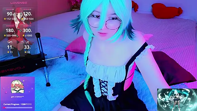 Snapshot of MizukiNoYoru chatting on June 18, 2026, 3:49 pm MizukiNoYoru online show from June 18, 2026, 3:49 pm