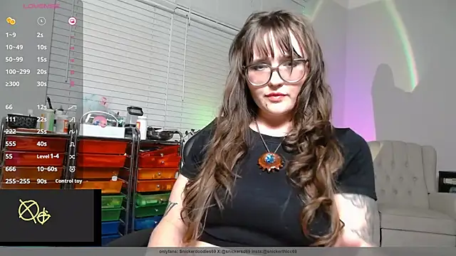 Snickerdoodles69 online show from March 18, 2025, 2:36 am