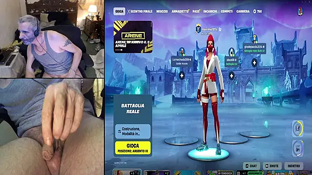 maxdaddy690 online show from March 22, 2026, 8:34 pm