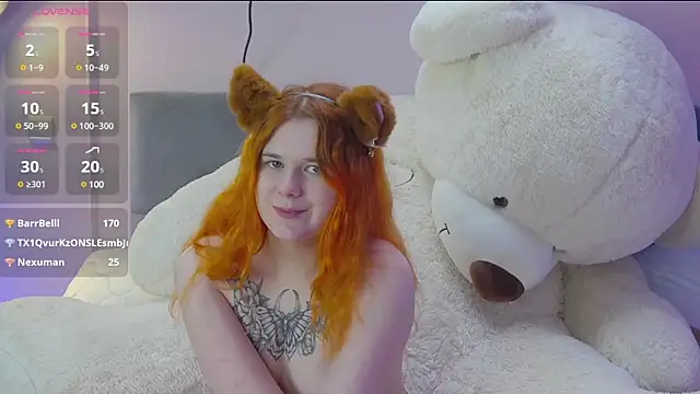 Eva Starlight online show from March 9, 2025, 10:19 am