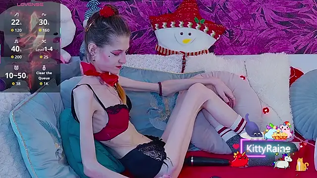 Snapshot of KittyRaine chatting on December 17, 2025, 12:55 pm KittyRaine online show from December 17, 2025, 12:55 pm