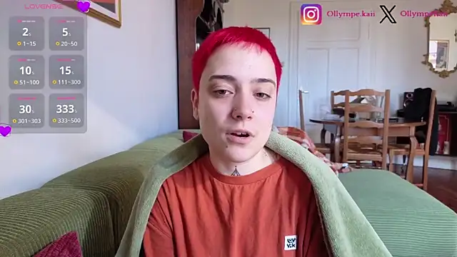 OllympeKaii online show from April 16, 2026, 3:35 pm