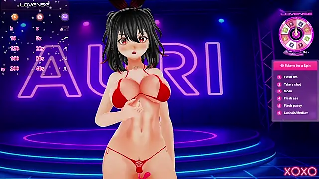 Auri Hikaru online show from March 20, 2026, 5:51 pm