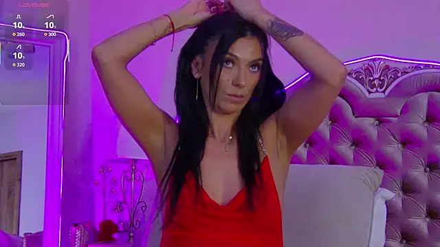 KinkyAmelie online show from October 12, 2025, 5:01 pm