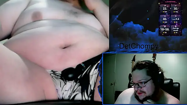 Snapshot of DetChompy chatting on May 24, 2026, 3:00 am DetChompy online show from May 24, 2026, 3:00 am