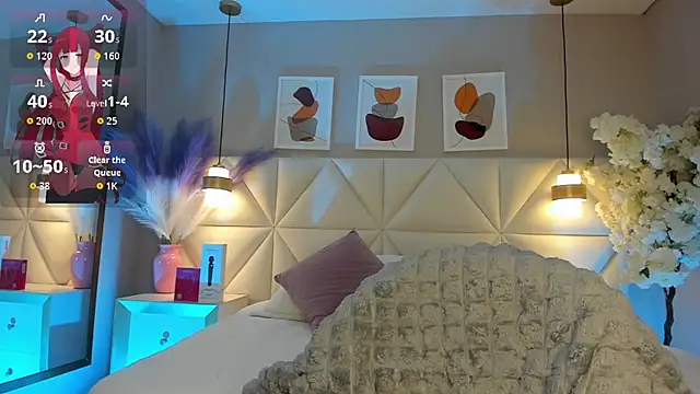 Valeria carter online show from November 3, 2025, 8:10 pm