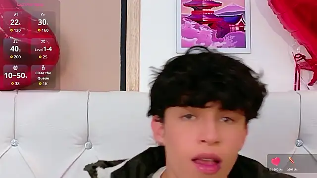 Axel  Evans online show from March 10, 2026, 1:16 pm