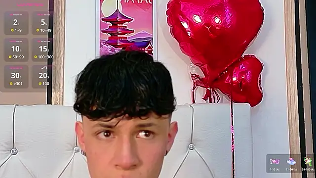 Axel  Evans online show from March 17, 2026, 12:41 pm