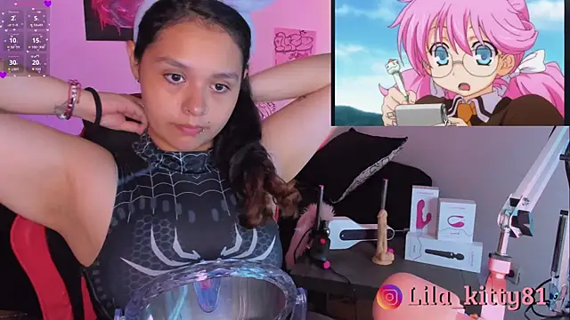 Snapshot of lila_kitty81 chatting on October 30, 2025, 7:47 pm lila kitty81 online show from October 30, 2025, 7:47 pm