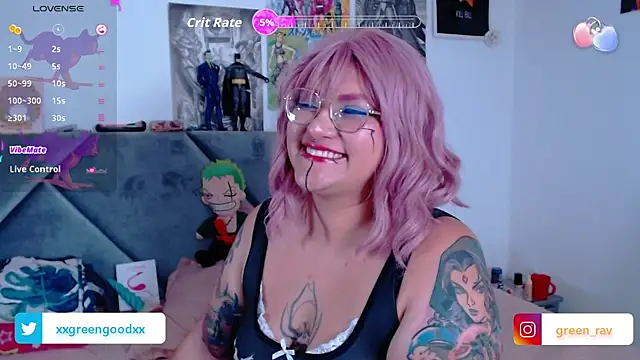 Snapshot of XxGreenGoodxX chatting on October 10, 2025, 7:13 pm XxGreenGoodxX online show from October 10, 2025, 7:13 pm