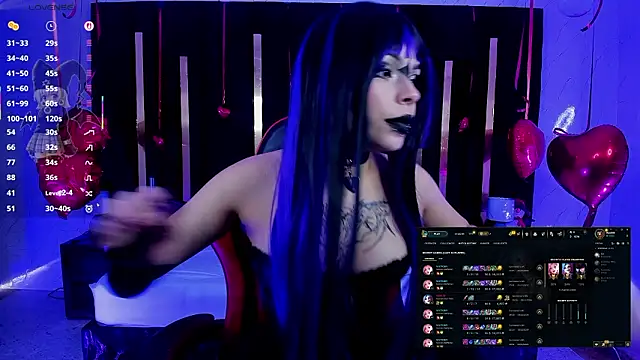 Snapshot of Nyveth chatting on February 14, 2026, 2:03 pm Nyveth online show from February 14, 2026, 2:03 pm