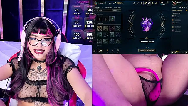 Snapshot of Nyveth chatting on February 17, 2026, 1:29 pm Nyveth online show from February 17, 2026, 1:29 pm