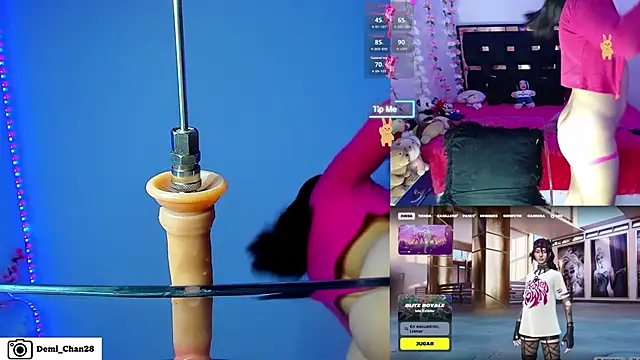 demi chan online show from April 7, 2026, 7:31 am