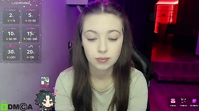 AmourLily online show from October 2, 2025, 6:42 am