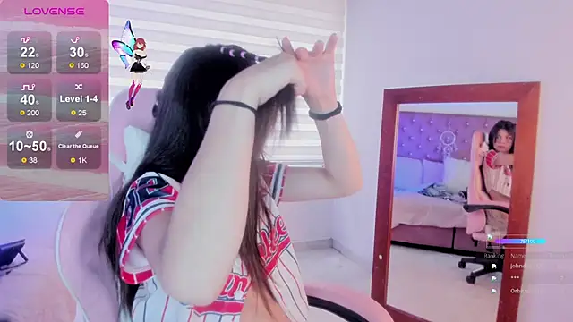 Jade rey  online show from September 18, 2025, 6:10 pm