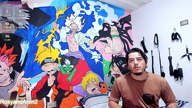 Snapshot of RoxyandAron2 chatting on October 25, 2025, 3:07 pm RoxyandAron2 online show from October 25, 2025, 3:07 pm