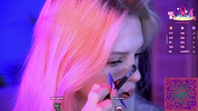 Snapshot of Nelly_Carroll chatting on September 22, 2025, 9:50 pm Nelly Carroll online show from September 22, 2025, 9:50 pm