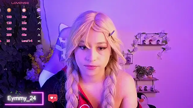 Eymmy 24 online show from April 13, 2026, 1:11 am